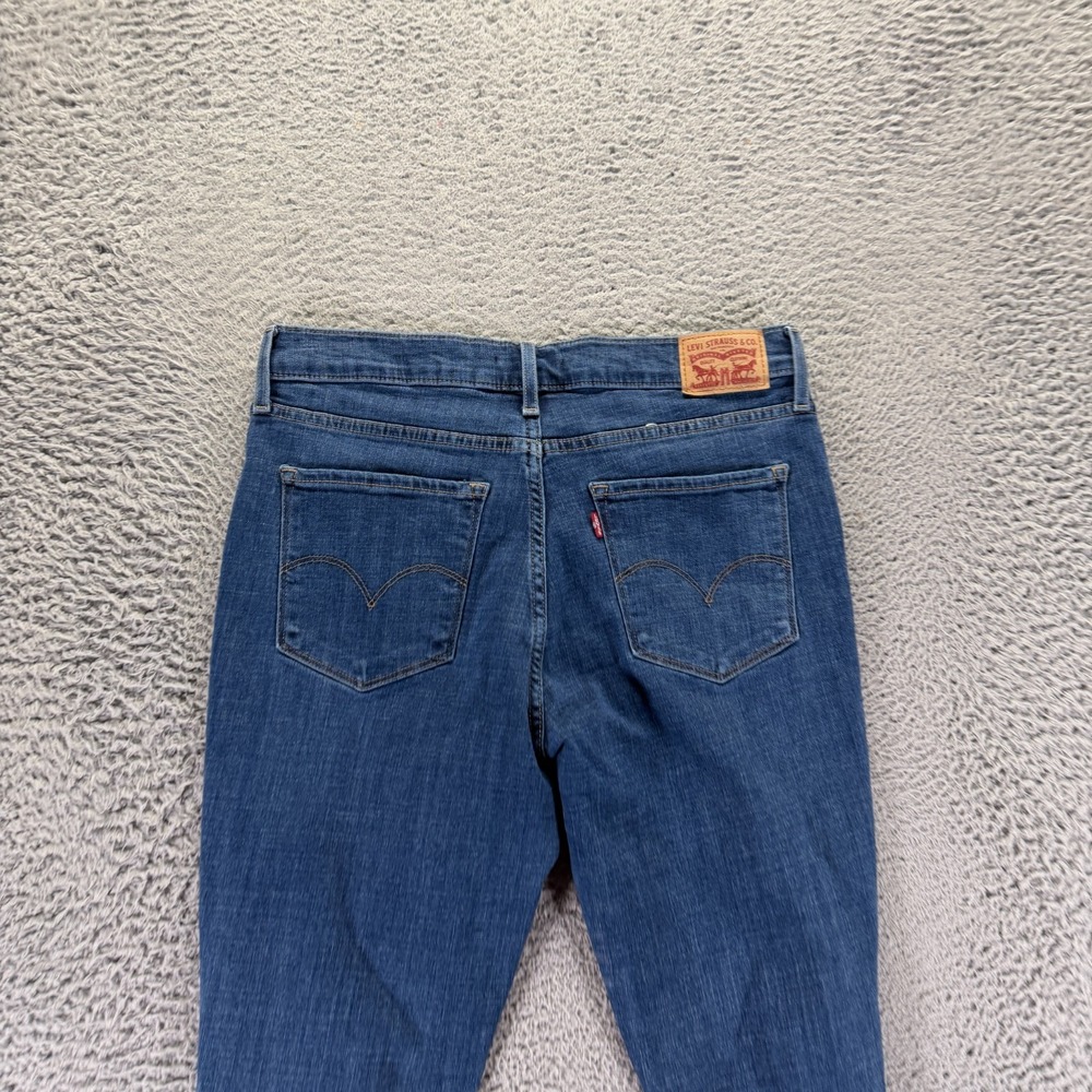 Levi's 311 Jeans Women's 31x29 Blue Cotton Denim Skinny Shaping Faded Distressed - Picture 6 of 11